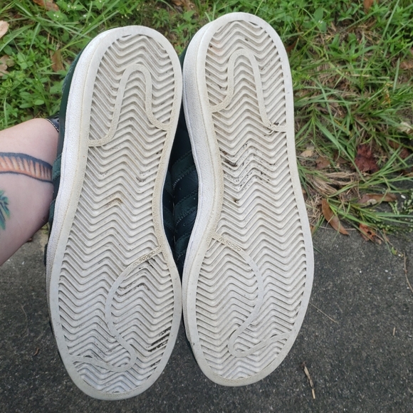 Green Velvet Shell Toe ADIDAS - Picture 3 of 6